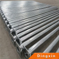 Hot Deep Galvanized Round and Conical Street Lighting Pole